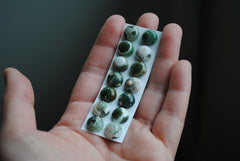 Ocean Jasper 10mm round cabochons