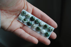 Ocean Jasper 10mm round cabochons