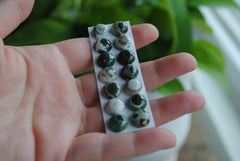 Ocean Jasper 10mm round cabochons