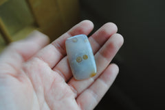 Rectangle 40x22mm Ocean Jasper cabochon