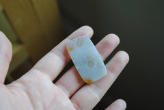 Rectangle 40x22mm Ocean Jasper cabochon