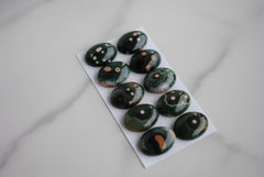 Ocean Jasper 12x16mm oval cabochons