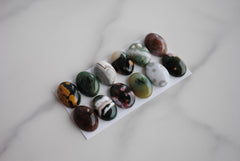 Ocean Jasper 10x14mm oval cabochons