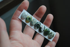 Ocean Jasper 10x14mm oval cabochons