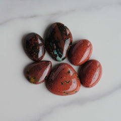 Ocean Jasper cabochons mixed lot