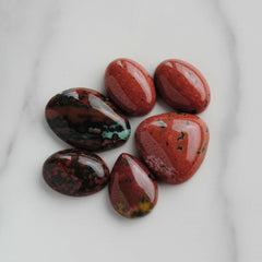 Ocean Jasper cabochons mixed lot