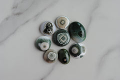Ocean Jasper cabochons mixed lot