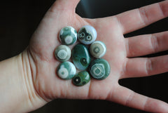 Ocean Jasper cabochons mixed lot
