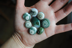 Ocean Jasper cabochons mixed lot
