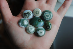 Ocean Jasper cabochons mixed lot