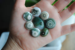 Ocean Jasper cabochons mixed lot