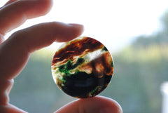 40 mm round Ocean Jasper cabochons