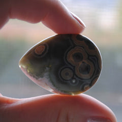 Ocean Jasper 30x40mm pear/drop cabochon