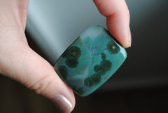 Ocean Jasper 30x40mm rectangle cabochon