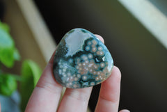 40mm trillion Ocean Jasper cabochon