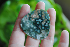 40mm trillion Ocean Jasper cabochon
