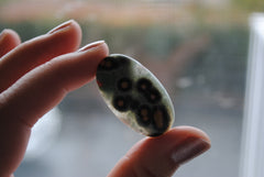 35 x 20mm oval Ocean Jasper cabochons