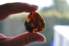 30mm trillion Ocean Jasper cabochons (Lot A)