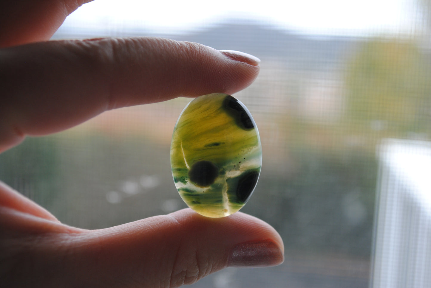 Ocean Jasper 30x22mm oval cabochons