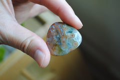 30mm trillion Ocean Jasper cabochons (Lot C)