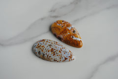 35x20mm drop Ocean Jasper cabochons