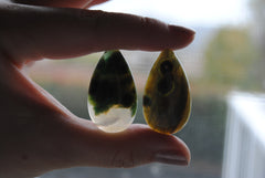 35x20mm drop Ocean Jasper cabochons