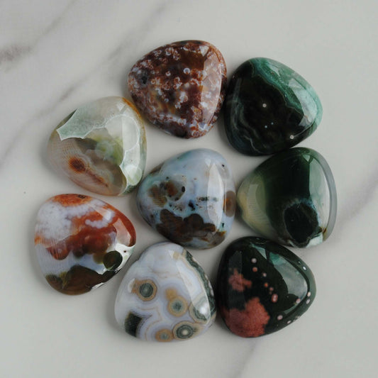 20mm trillion Ocean Jasper cabochons