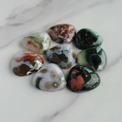 20mm trillion Ocean Jasper cabochons
