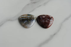 30mm trillion Ocean Jasper cabochons