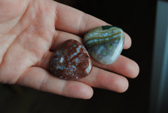 30mm trillion Ocean Jasper cabochons