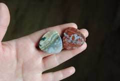 30mm trillion Ocean Jasper cabochons