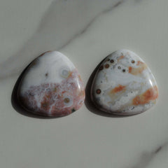 30mm trillion Ocean Jasper cabochons