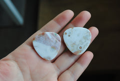 30mm trillion Ocean Jasper cabochons