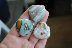 30mm trillion Ocean Jasper cabochons