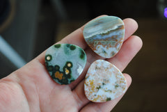 30mm trillion Ocean Jasper cabochons