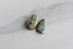 Tree Frog Variscite cabochons
