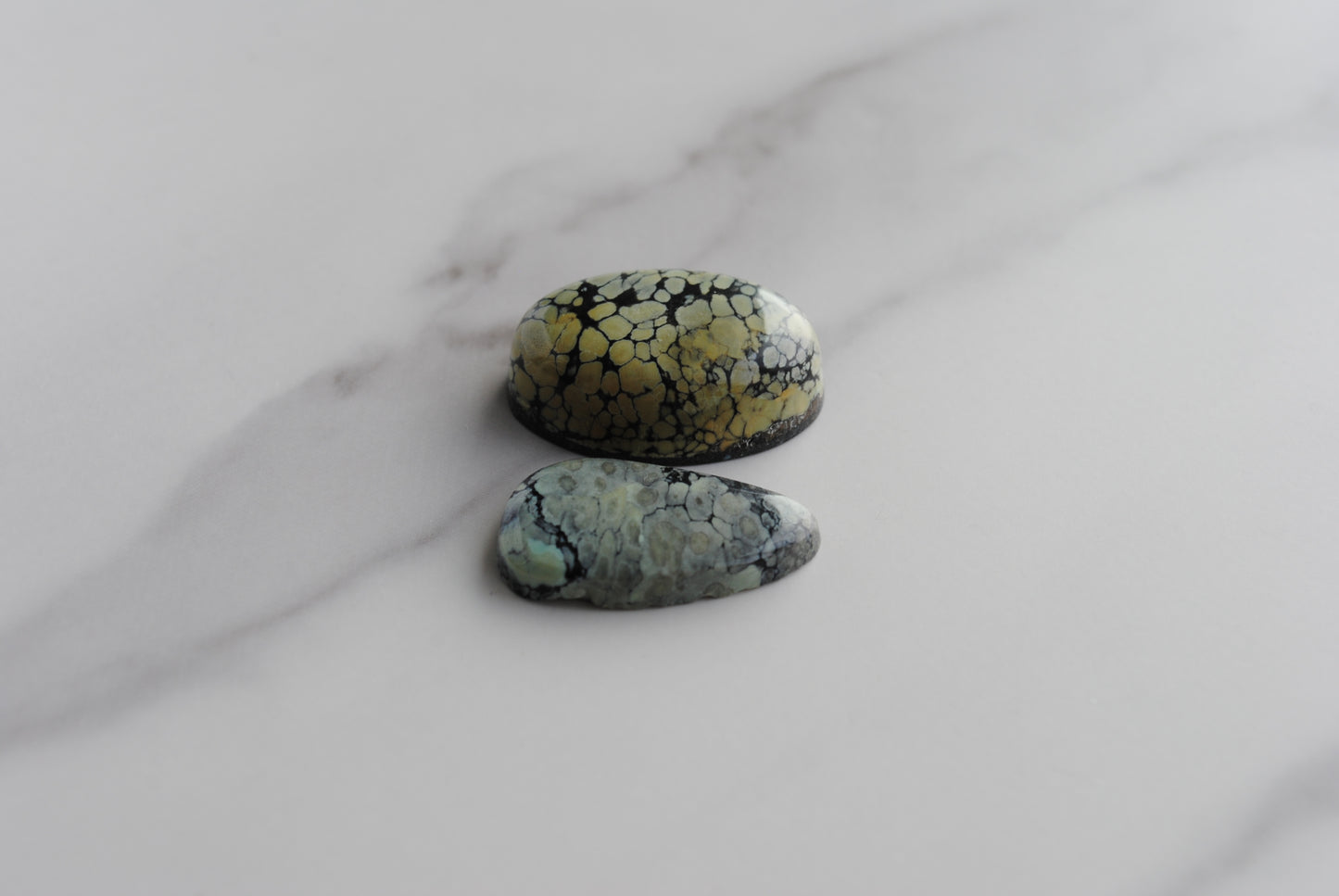Tree Frog Variscite cabochons