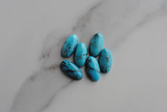 Kingman turquoise oval 8x16mm cabochons (Copy)