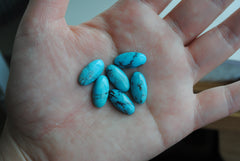Kingman turquoise oval 8x16mm cabochons (Copy)