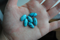 Kingman turquoise oval 8x16mm cabochons (Copy)