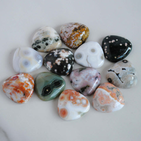20mm trillion Ocean Jasper cabochons