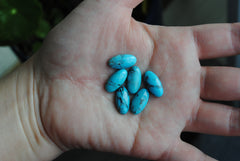 Kingman turquoise oval 8x16mm cabochons (Copy)