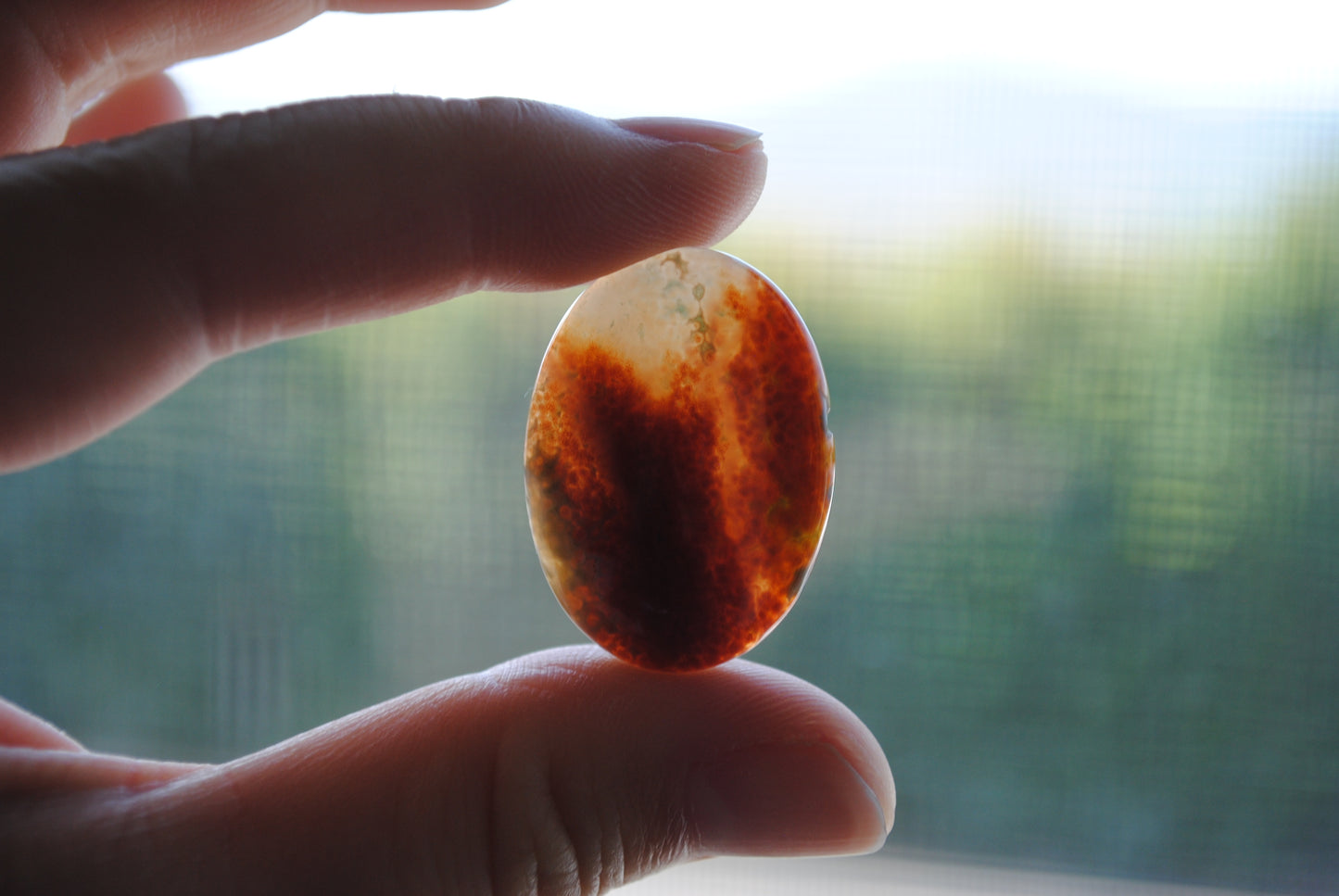 Ocean Jasper 30x22mm oval cabochons