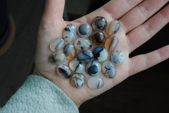 Dendrite agate cabochons (lot G)