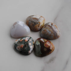 20mm trillion Ocean Jasper cabochons
