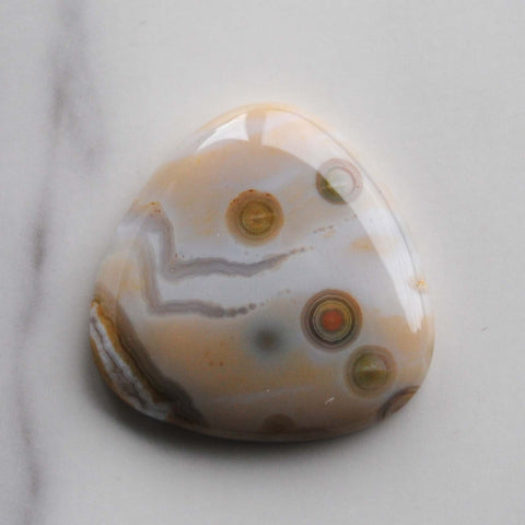 30mm trillion Ocean Jasper cabochon