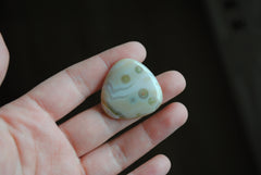 30mm trillion Ocean Jasper cabochon