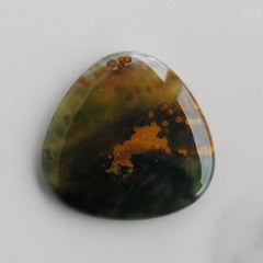 35mm trillion Ocean Jasper cabochon