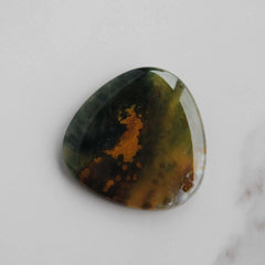 35mm trillion Ocean Jasper cabochon