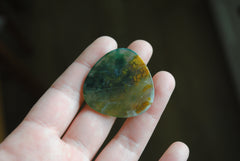 35mm trillion Ocean Jasper cabochon